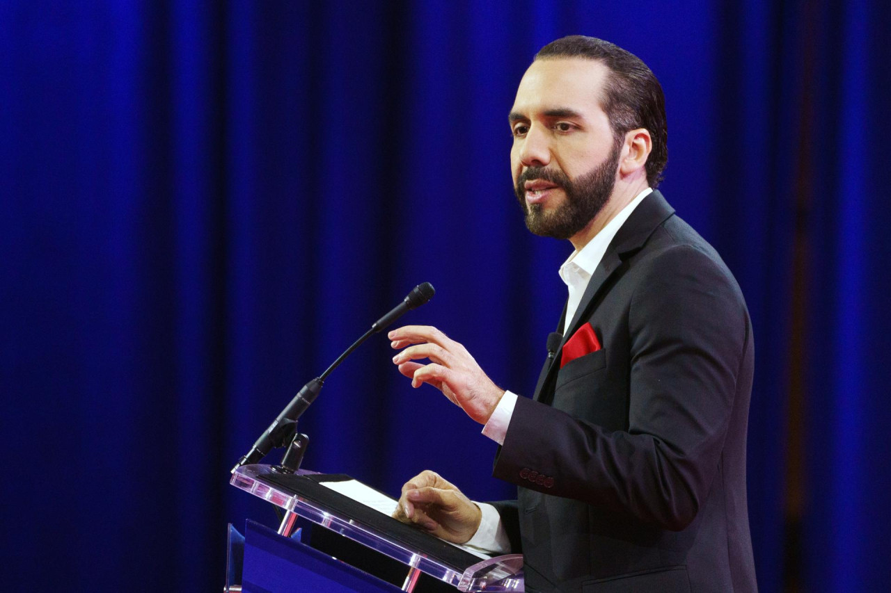 Bukele, presidente de El Salvador. Foto: EFE