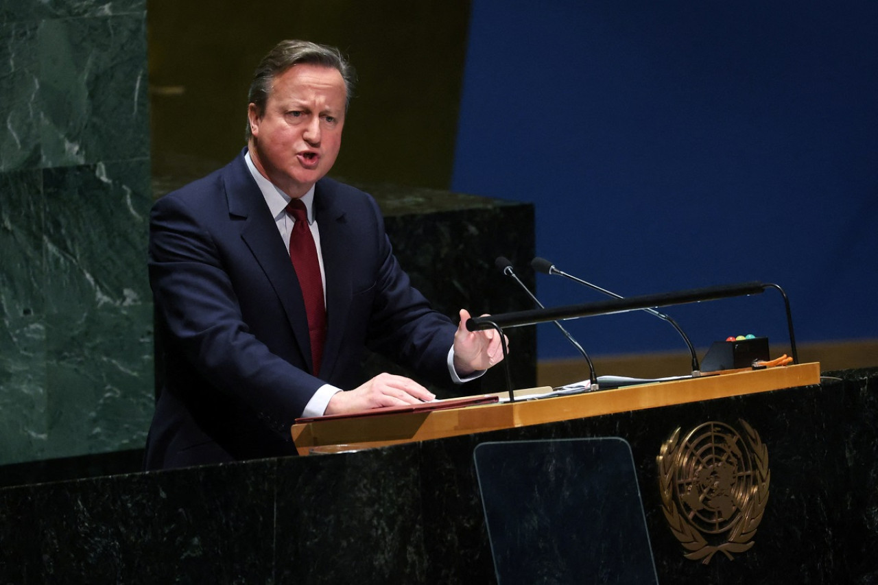 David Cameron, ministro de Exteriores de Gran Bretaña. Foto: Reuters.