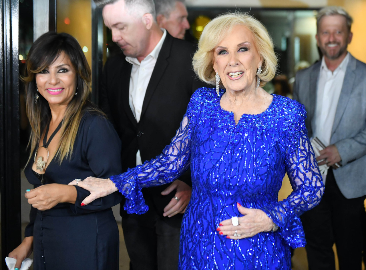 Mirtha Legrand en su cumpleaños número 97. Foto: NA.