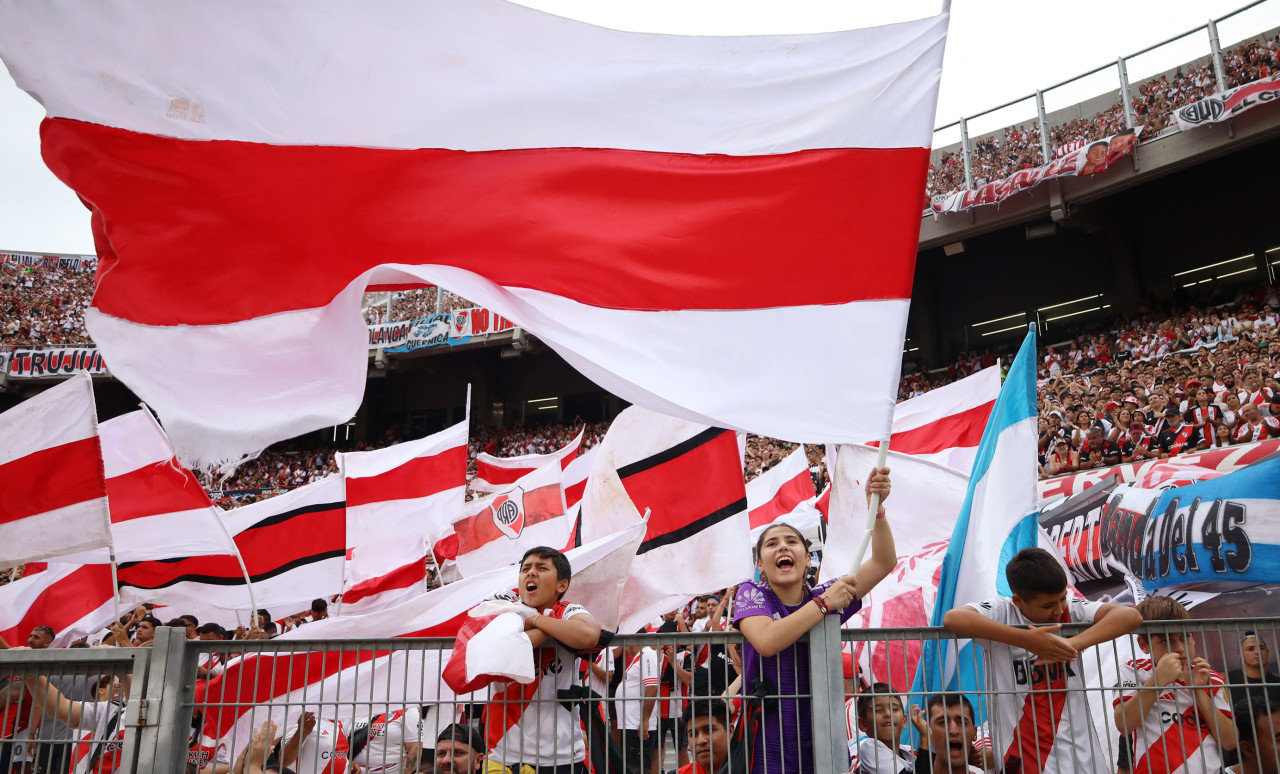 El impresionante recibimiento de River. Foto: Reuters