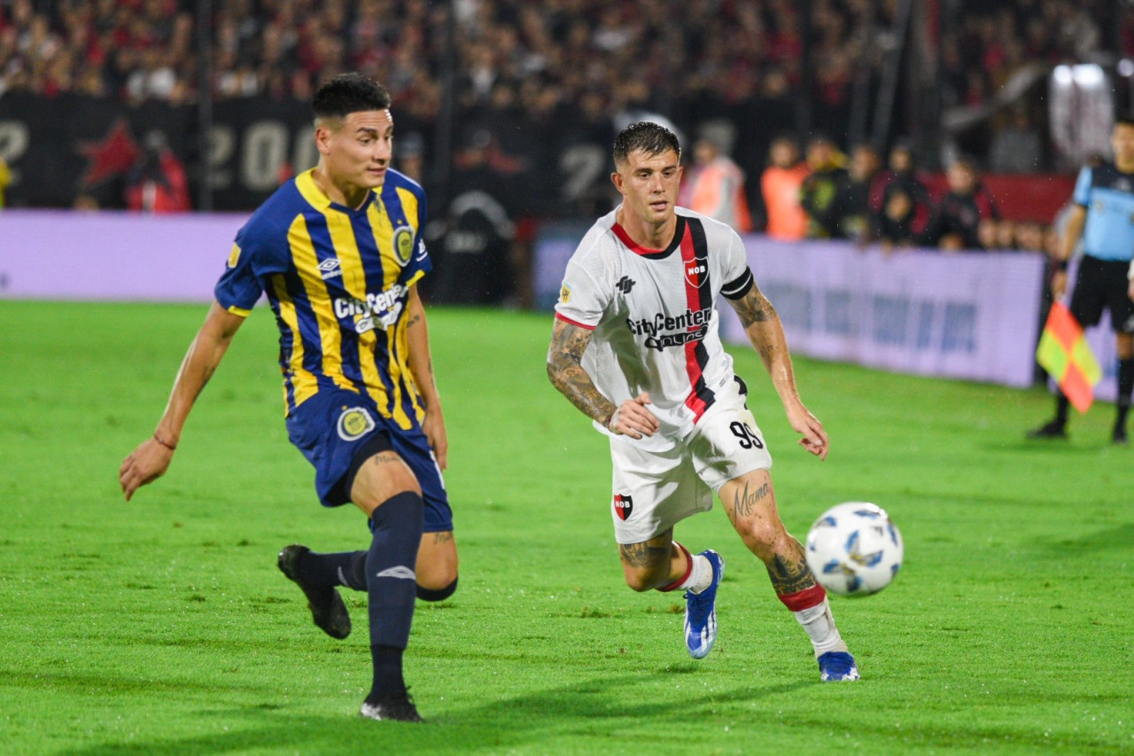 Newells vs Rosario Central, Copa de la Liga. Foto: NA