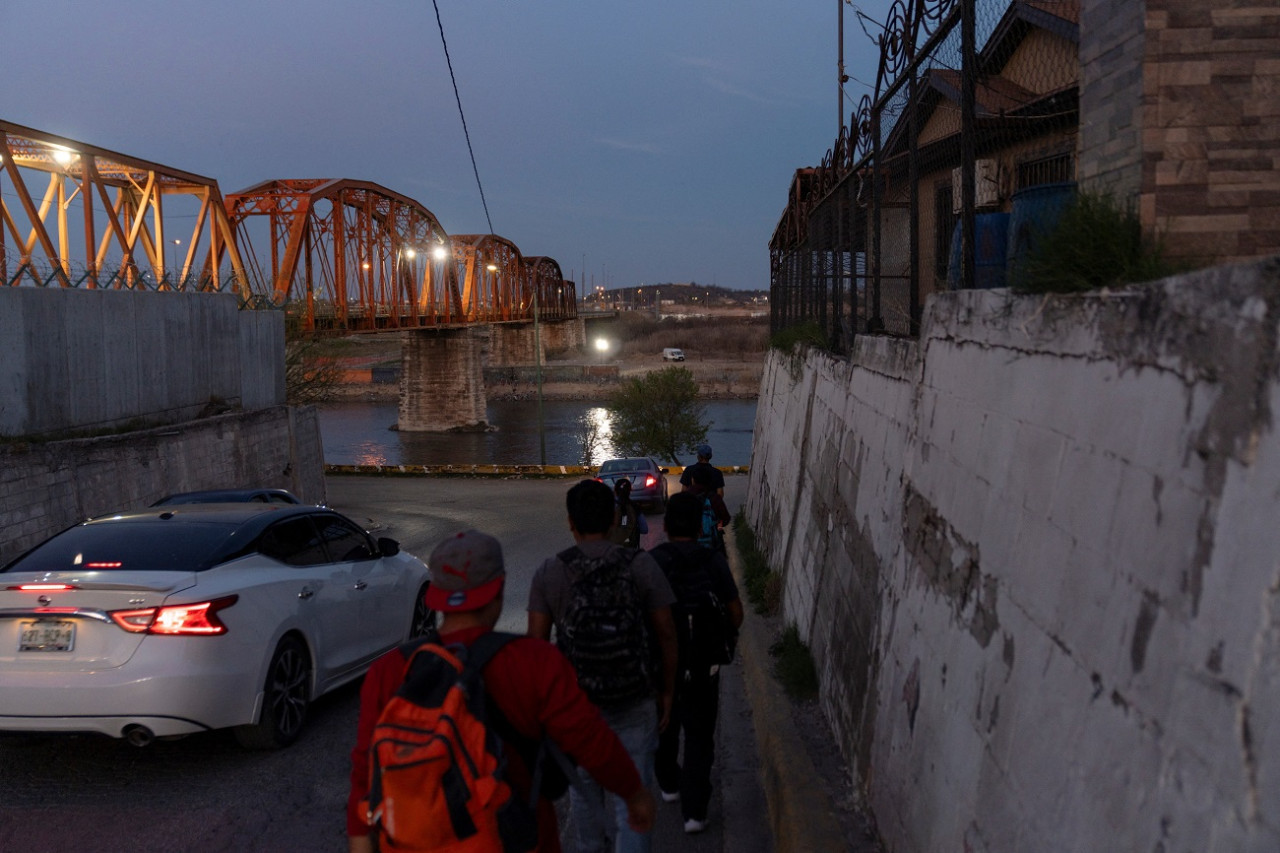 Eagle Pass; frontera EEUU-México. Foto: Reuters