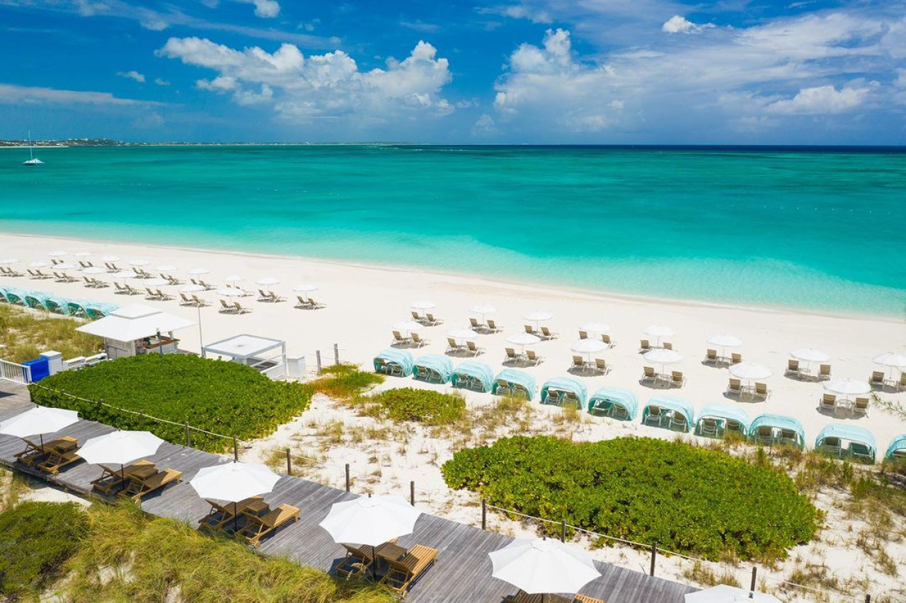 Grace Bay Beach - Estados Unidos . Foto: X