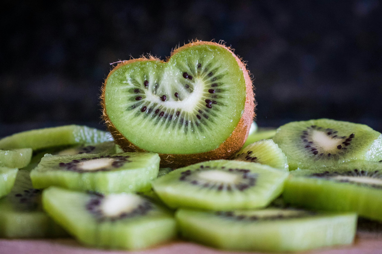 Kiwi, fruta, saludable. Foto: Unsplash