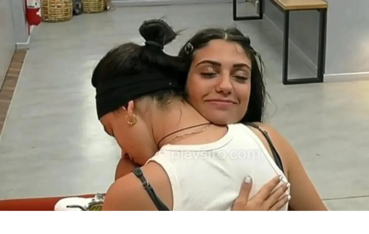 Lucía y Rosina en Gran Hermano. Foto: X.