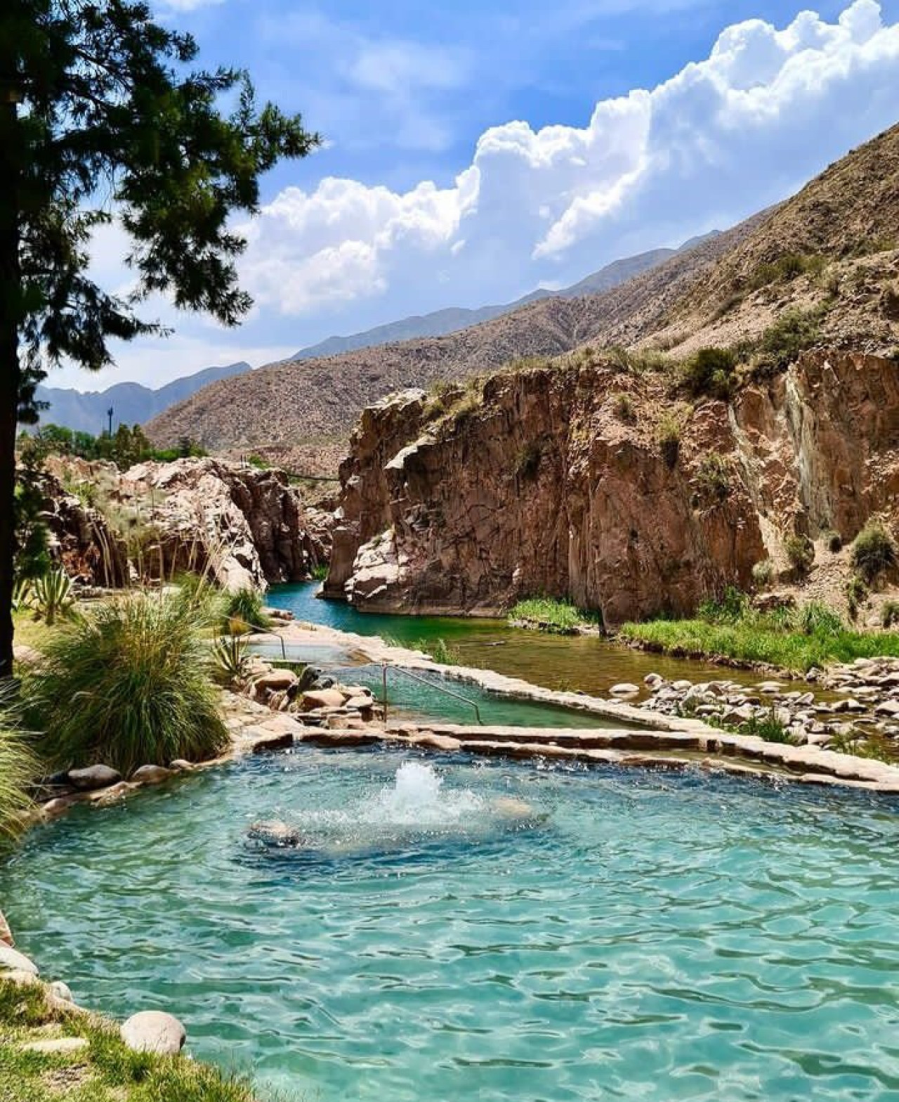 Termas de Cacheuta, Mendoza. Foto X.