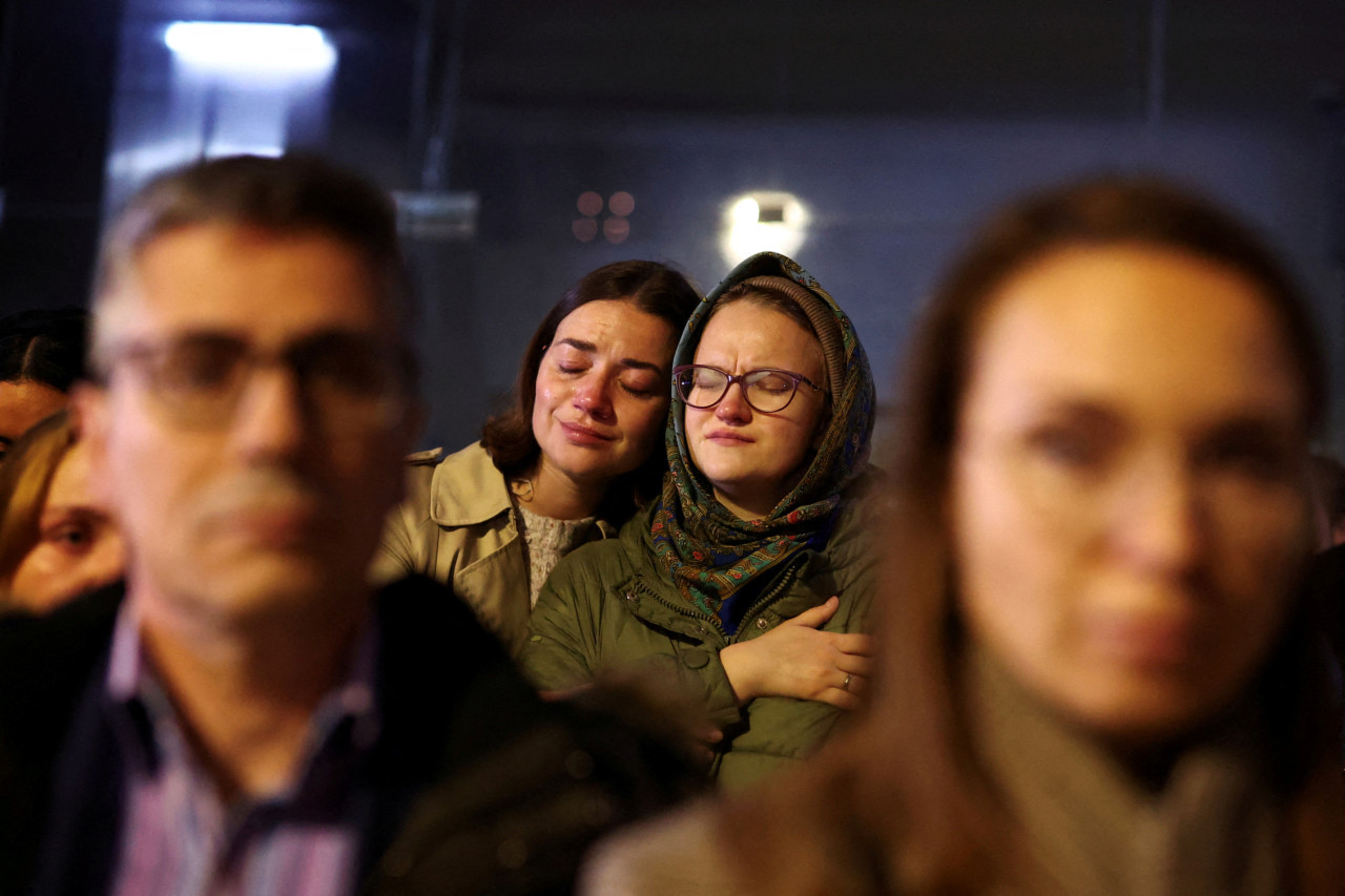 Funeral de Navalny. Foto: Reuters.