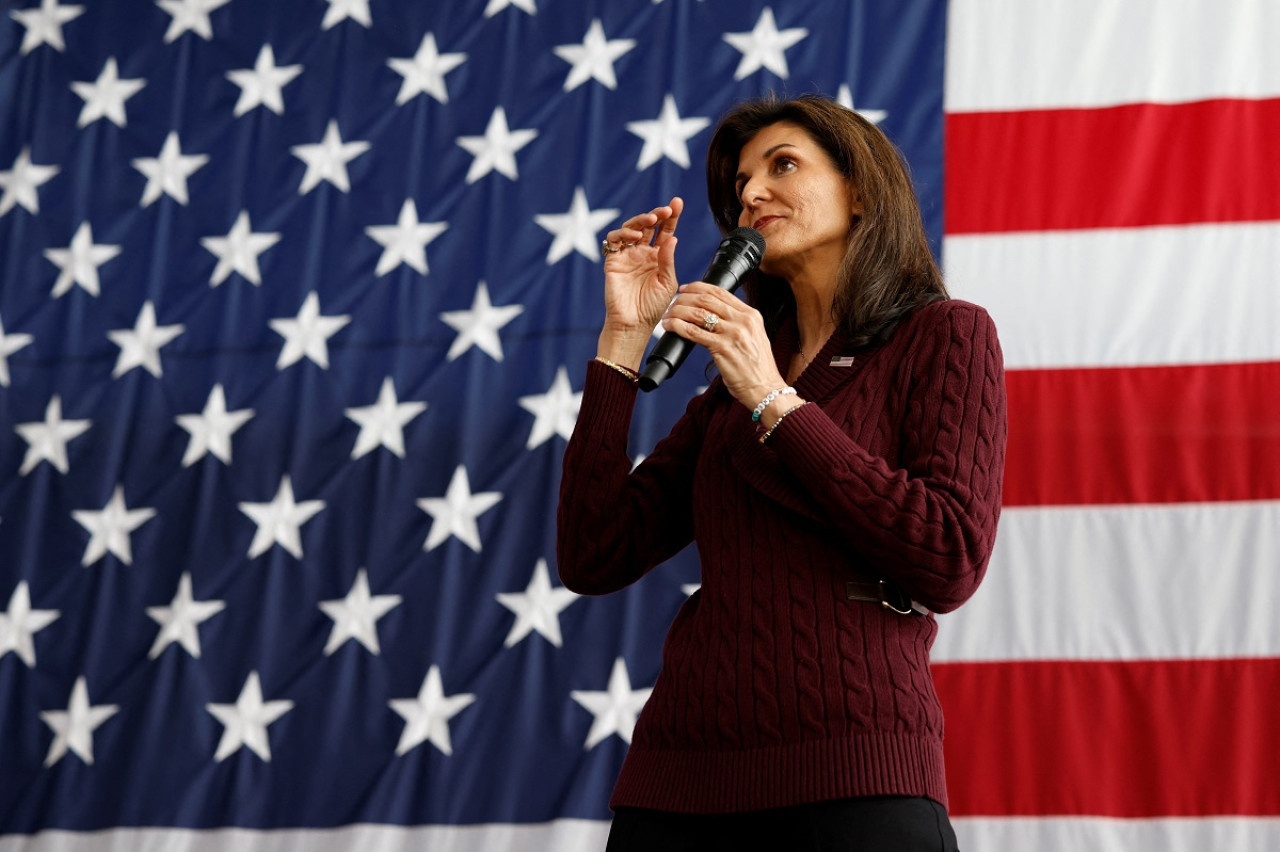 Nikki Haley, candidata republicana. Foto: Reuters.