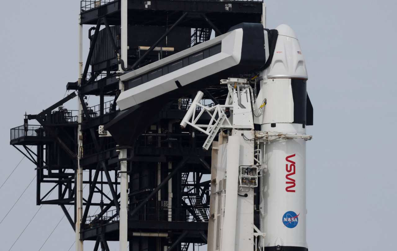 Lanzamiento entre la NASA y SpaceX. Foto: Reuters.