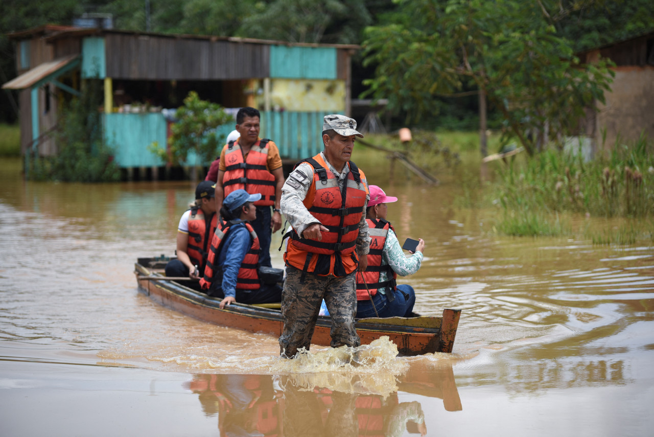 Ayuda humanitaria en Bolivia. Foto: Reuters