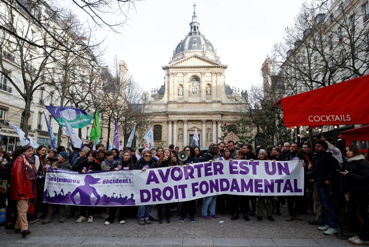 Aborto en Francia. Foto: Reuters.