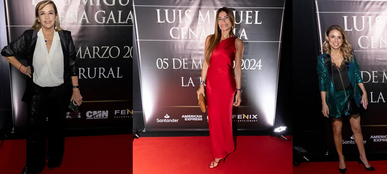 Marcela Tinayre, Zulemita Menem y Marina Calabró. Foto: NA.