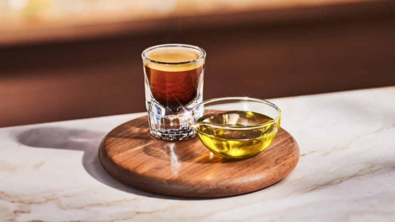 Oleato, la mezcla de aceite y café. Foto: Unsplash