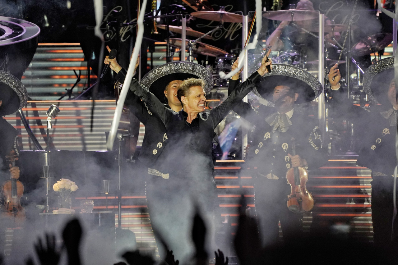 Luis Miguel en el Campo de Polo. Foto: prensa Fenix.