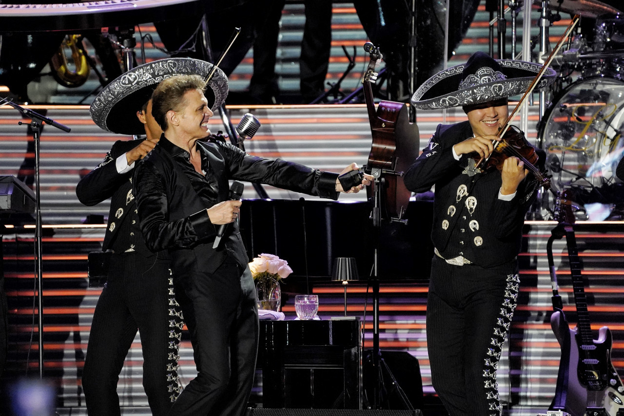 Luis Miguel en el Campo de Polo. Foto: prensa Fenix.