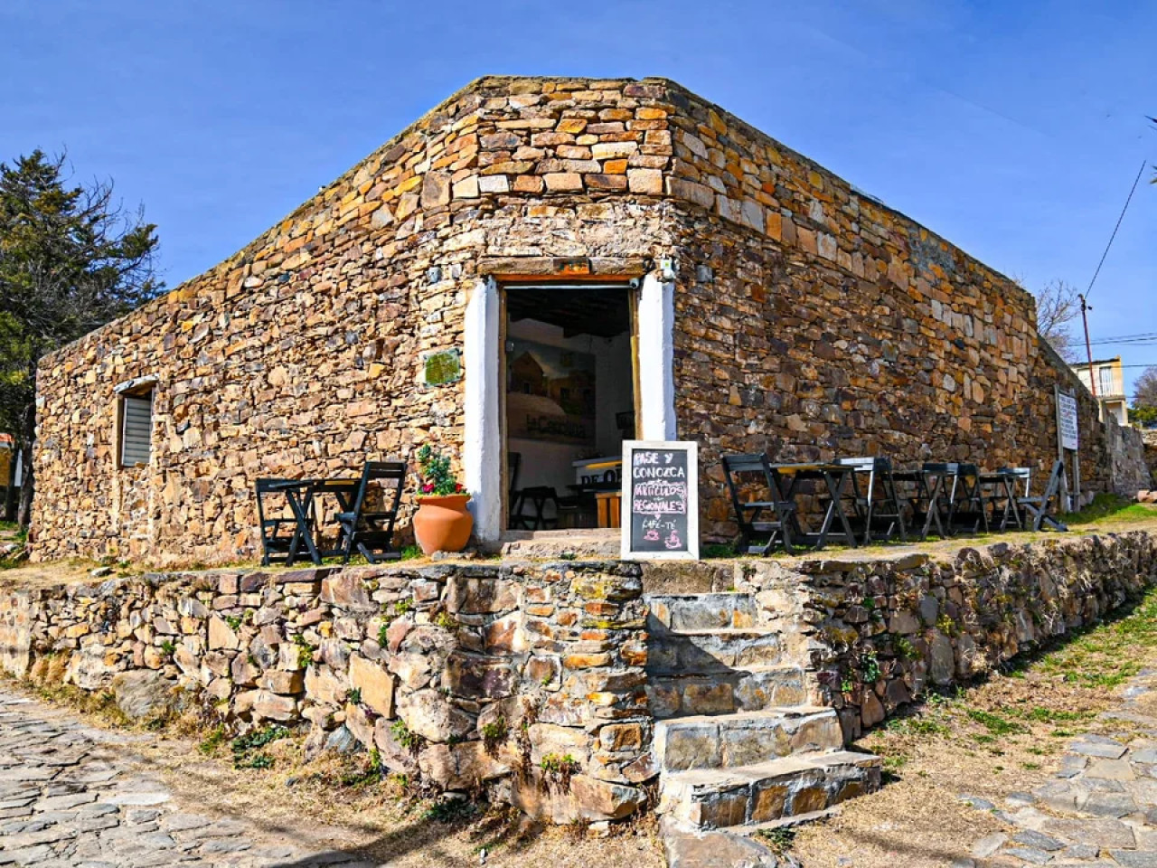 La Carolina, de San Luis, fue elegido en 2023 como uno de los pueblos más lindos del mundo. Foto: NA