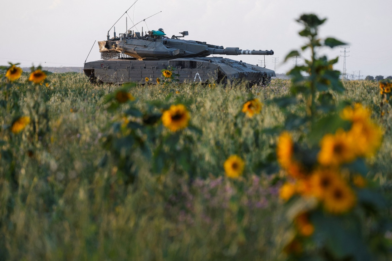 Ejército de Israel; Gaza. Foto: Reuters.