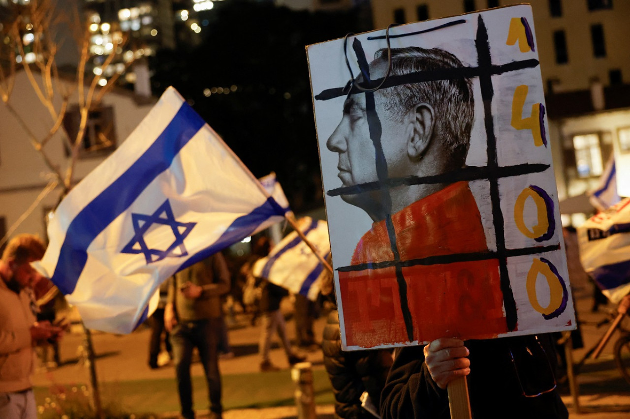 Benjamín Netanyahu, primer ministro de Israel. Foto: Reuters.