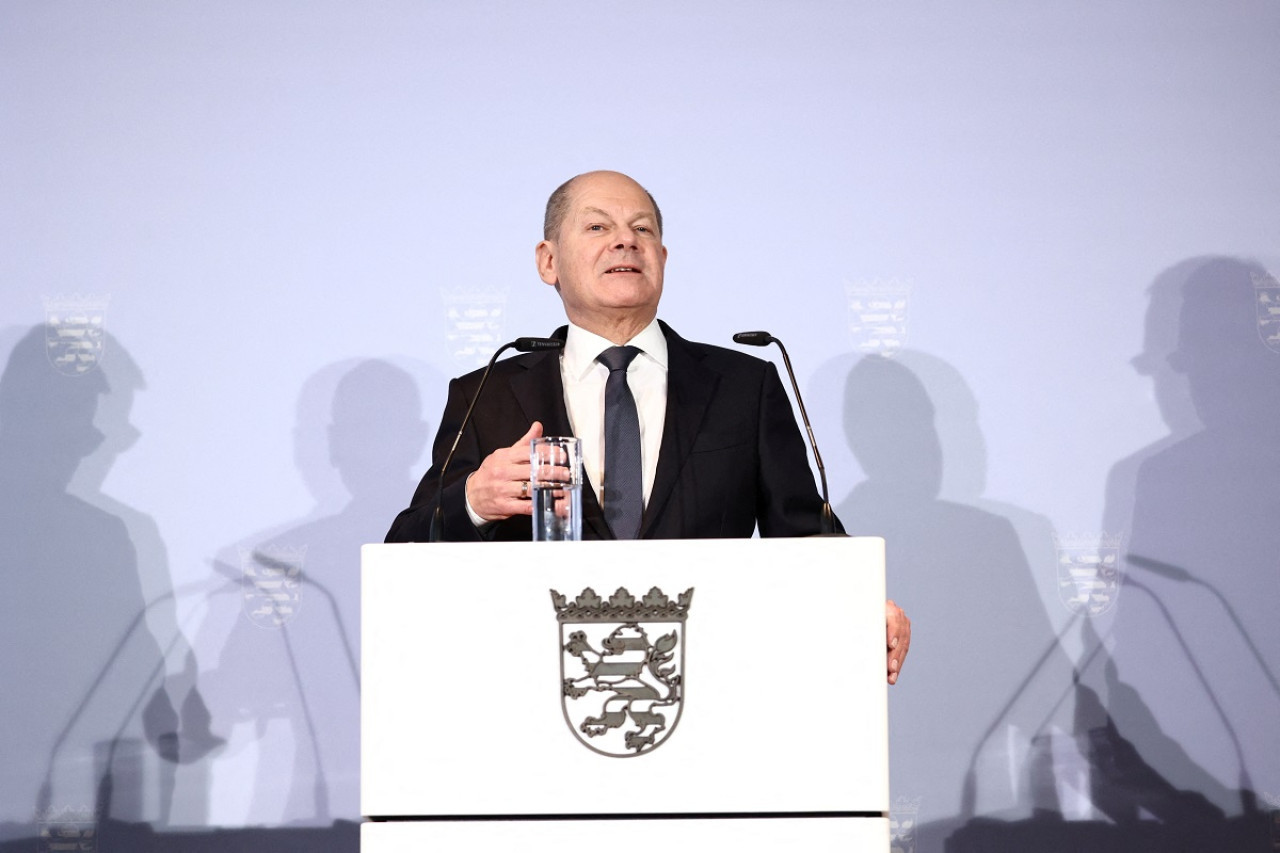 Olaf Scholz, canciller de Alemania. Foto: Reuters.