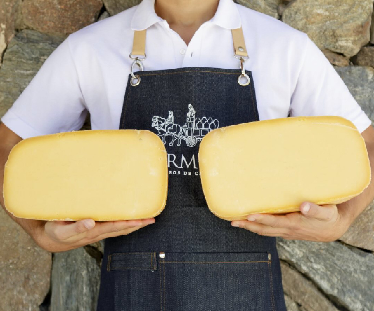 Queso fontina. Foto: Instagram @rutadelqueso