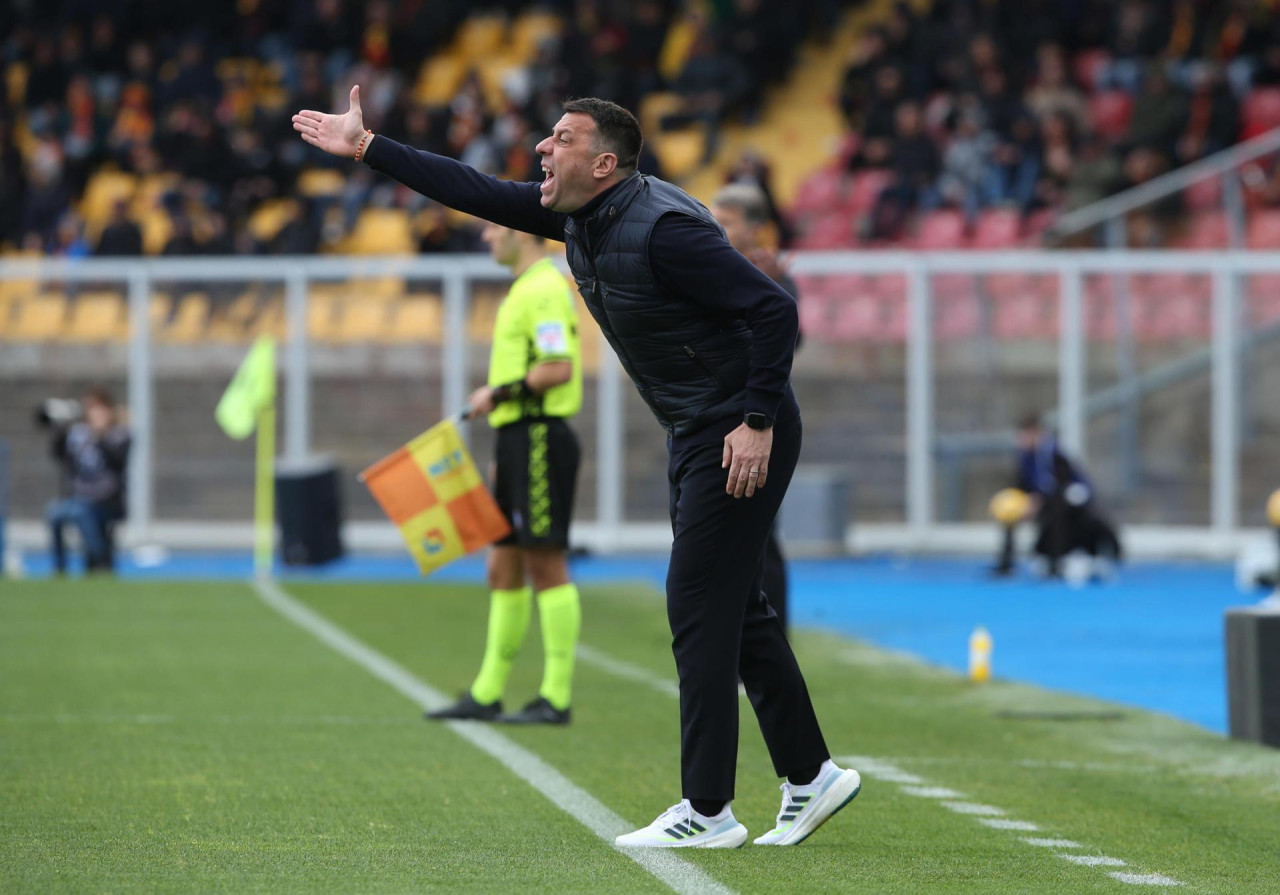 Roberto DAversa, técnico de Lecce. Foto: EFE.