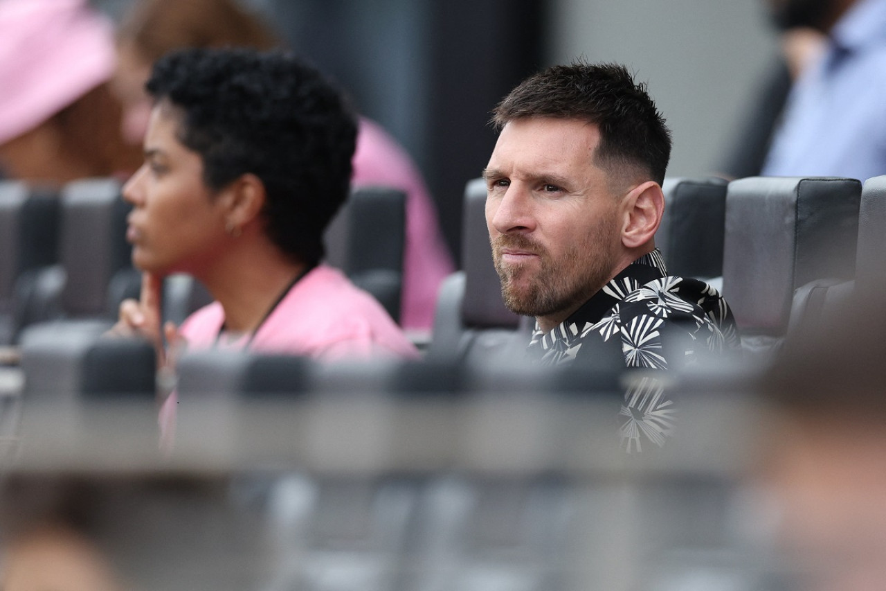 Lionel Messi, ausente ante Montréal. Foto: Reuters.