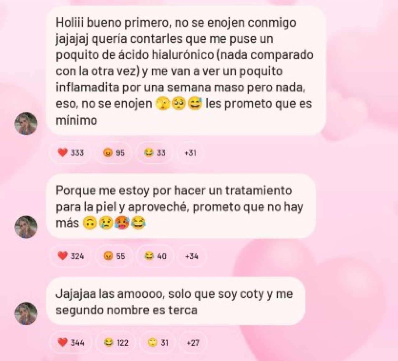 Coti Romero le contó a sus seguidores sobre su cambio estético. Foto: Instagram/ @cotyrommero