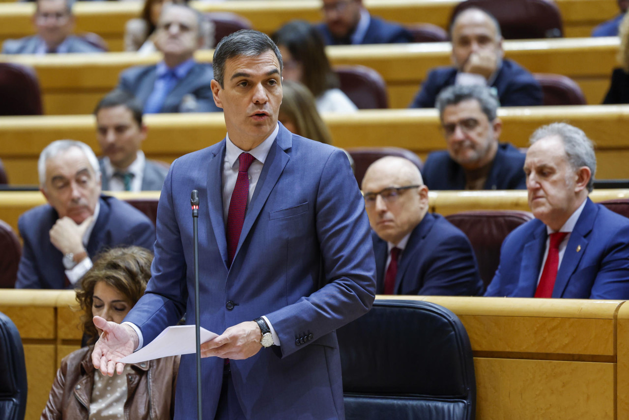 Pedro Sánchez, presidente de España. Foto: EFE.