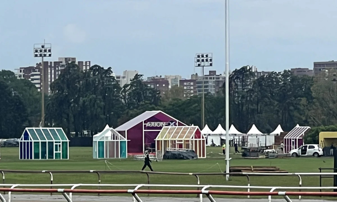 Lugar donde se lleva a cabo el Lollapalooza en Argentina. Foto: NA.