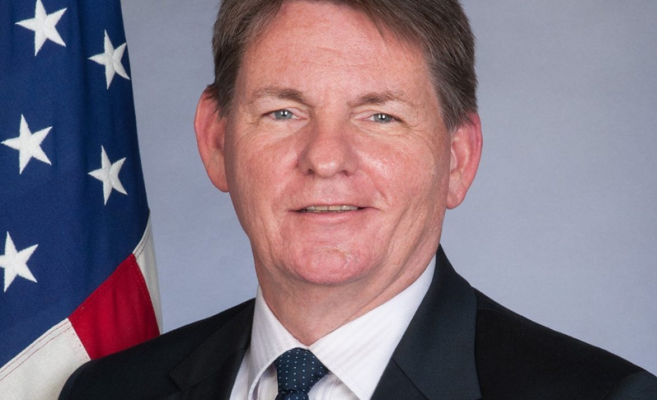 Dennis Hankins, el nuevo embajador de Estados Unidos en Haití. Foto: US Department of State.