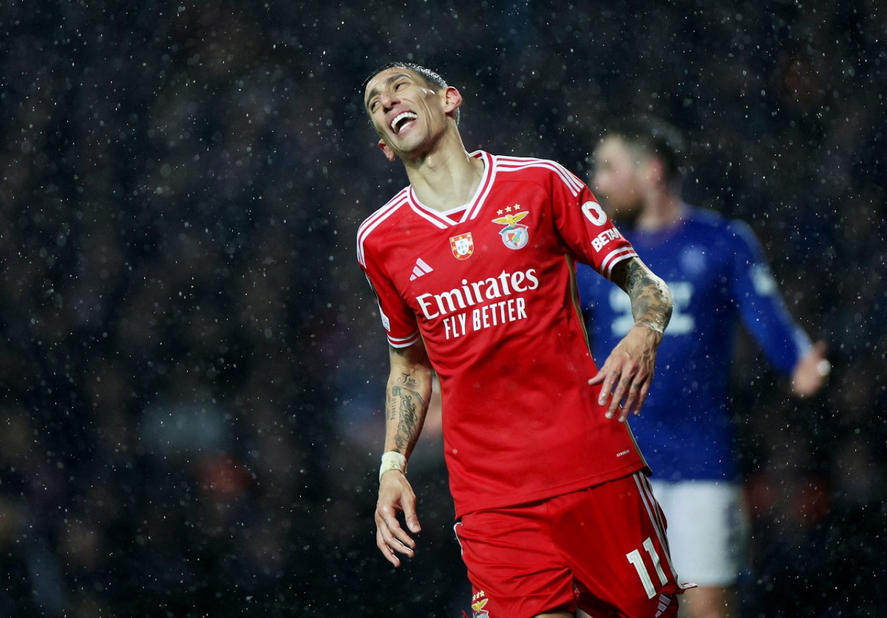 Ángel Di María; Benfica. Foto: Reuters.