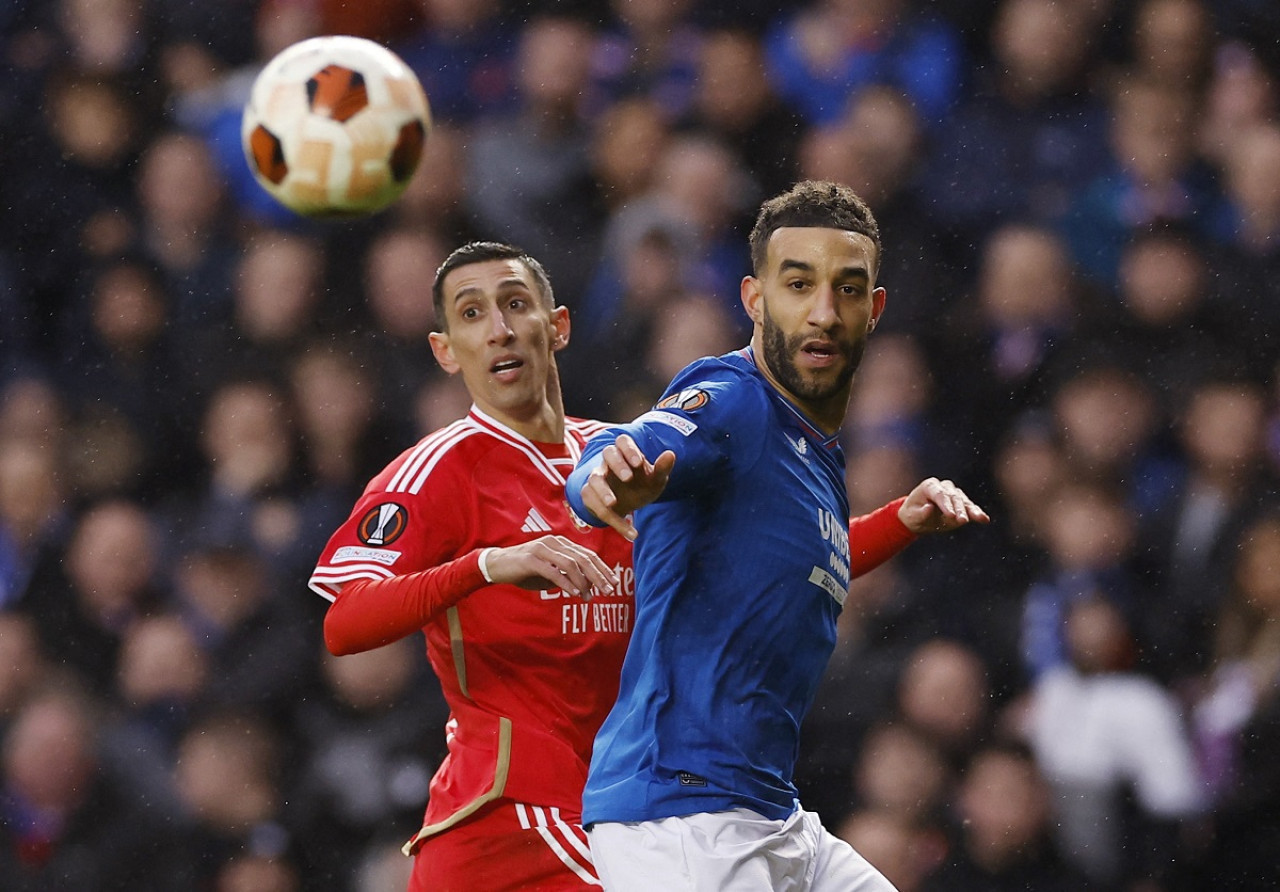 Ángel Di María; Benfica. Foto: Reuters.