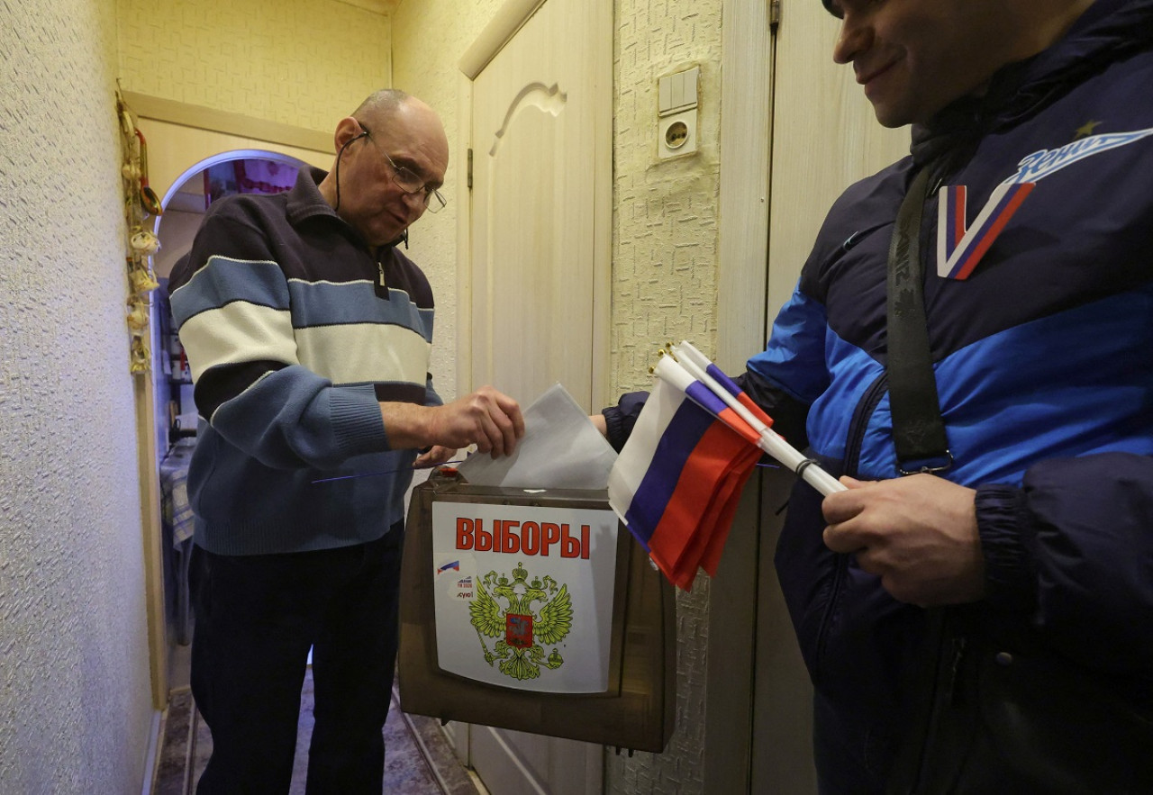 Elecciones presidenciales en Rusia. Foto: Reuters.