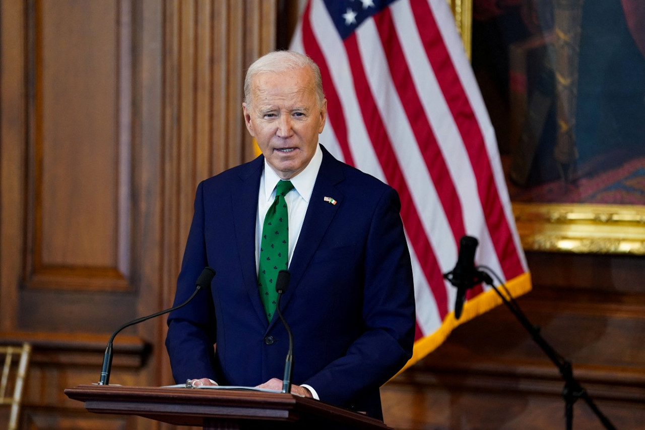 Joe Biden, presidente de Estados Unidos. Foto: Reuters