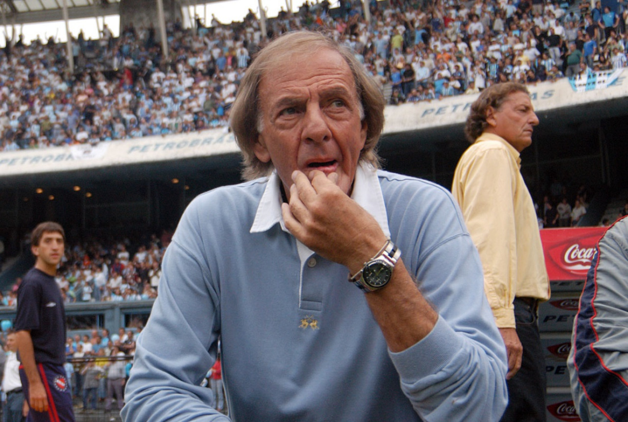 César Luis Menotti. Foto: NA.