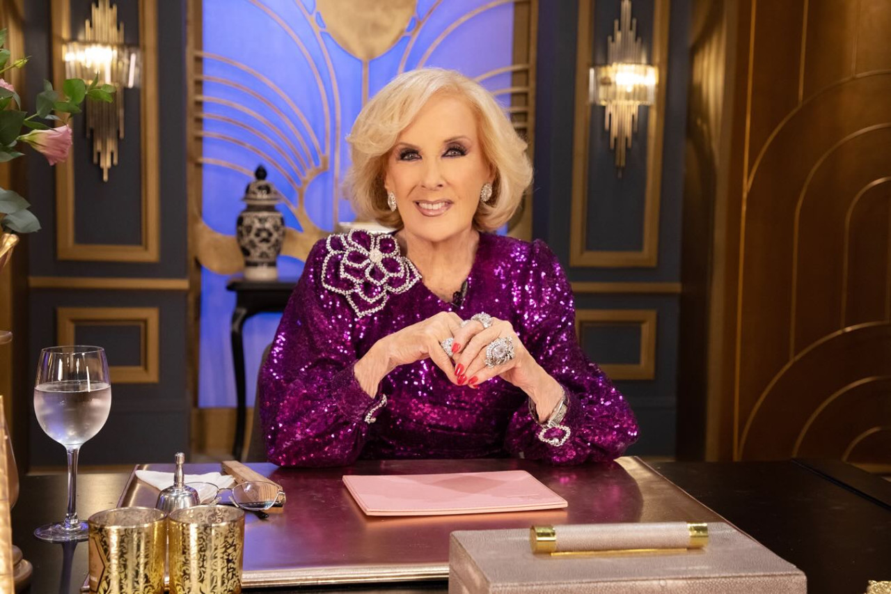 Mirtha Legrand. Foto: eltrece.