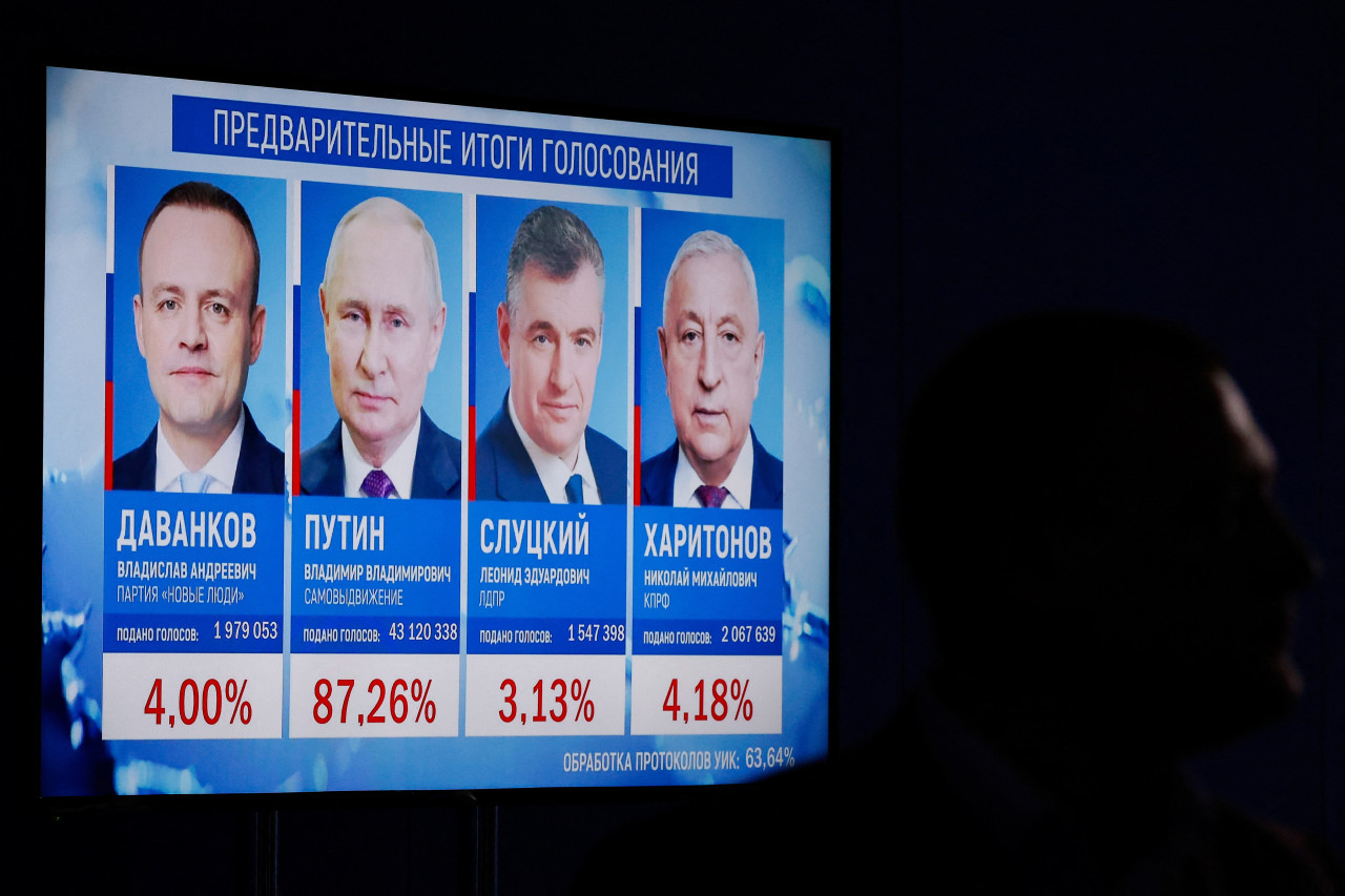 Elecciones en Rusia. Foto: Reuters.