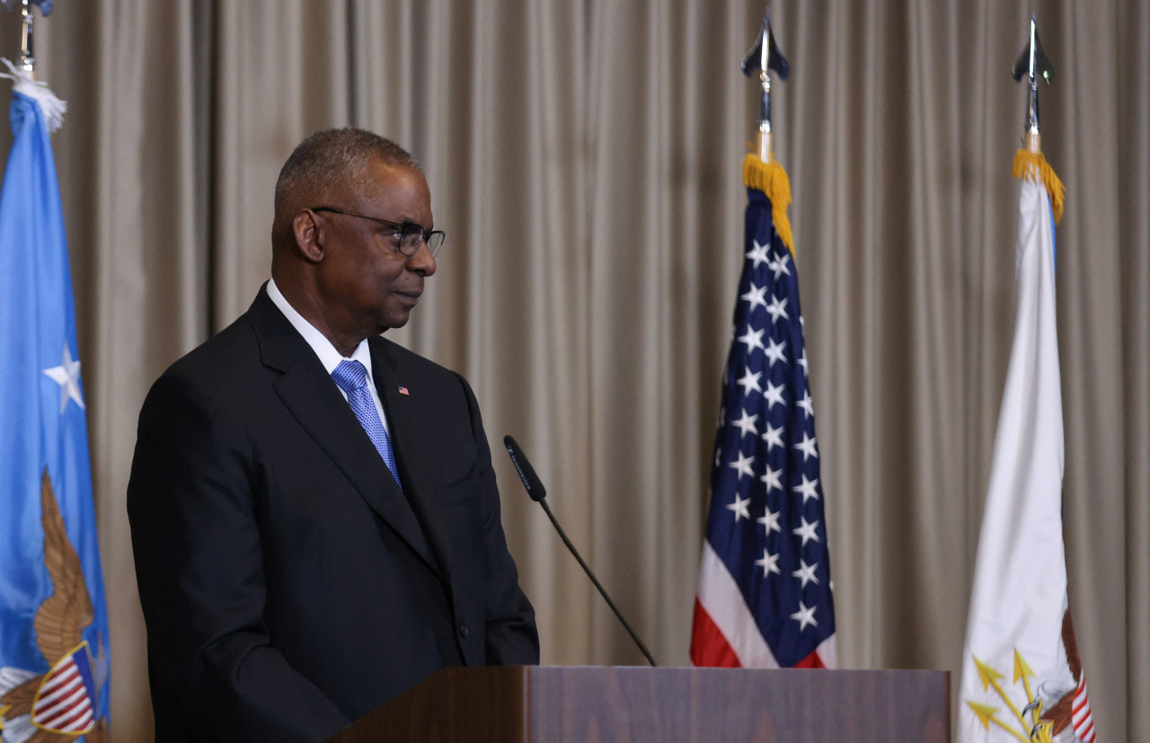 Lloyd Austin, secretario de Defensa de EE UU. Foto: REUTERS.