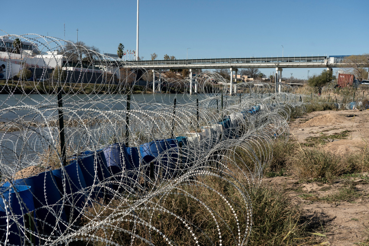 Migrantes en Texas. Foto: Reuters