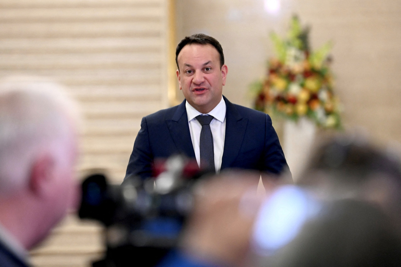 Leo Varadkar, exprimer ministro de Irlanda. Foto: Reuters.