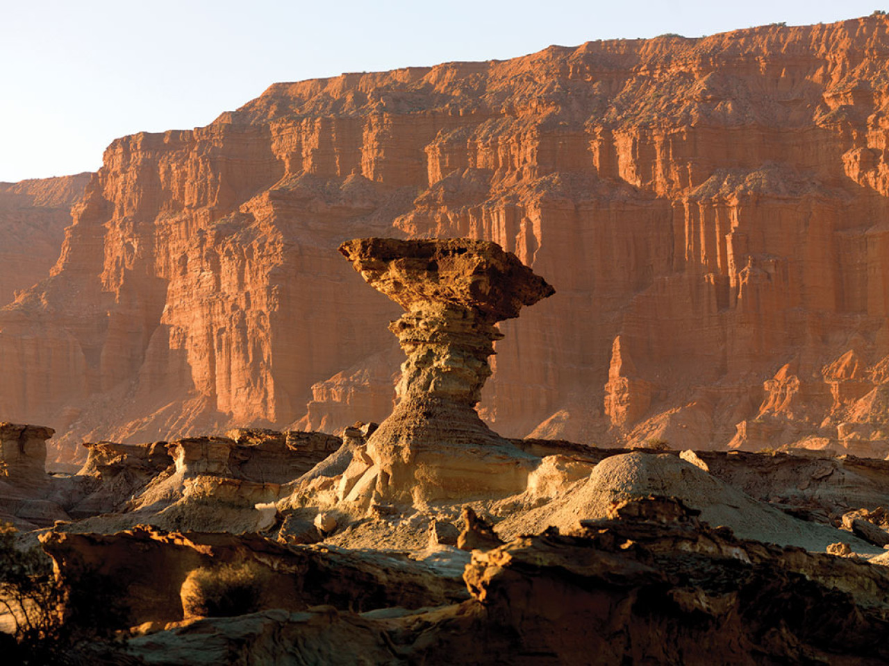 El Hongo, Ischigualasto, San Juan. Foto: Turismo Nación.