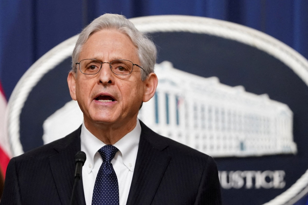 Merrick Garland, fiscal general. Foto: Reuters.