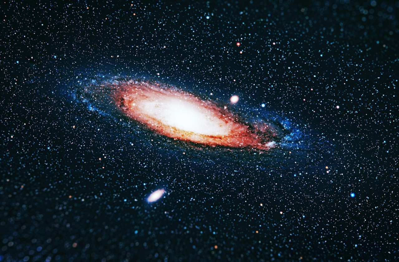 Galaxia. Foto: Unsplash.