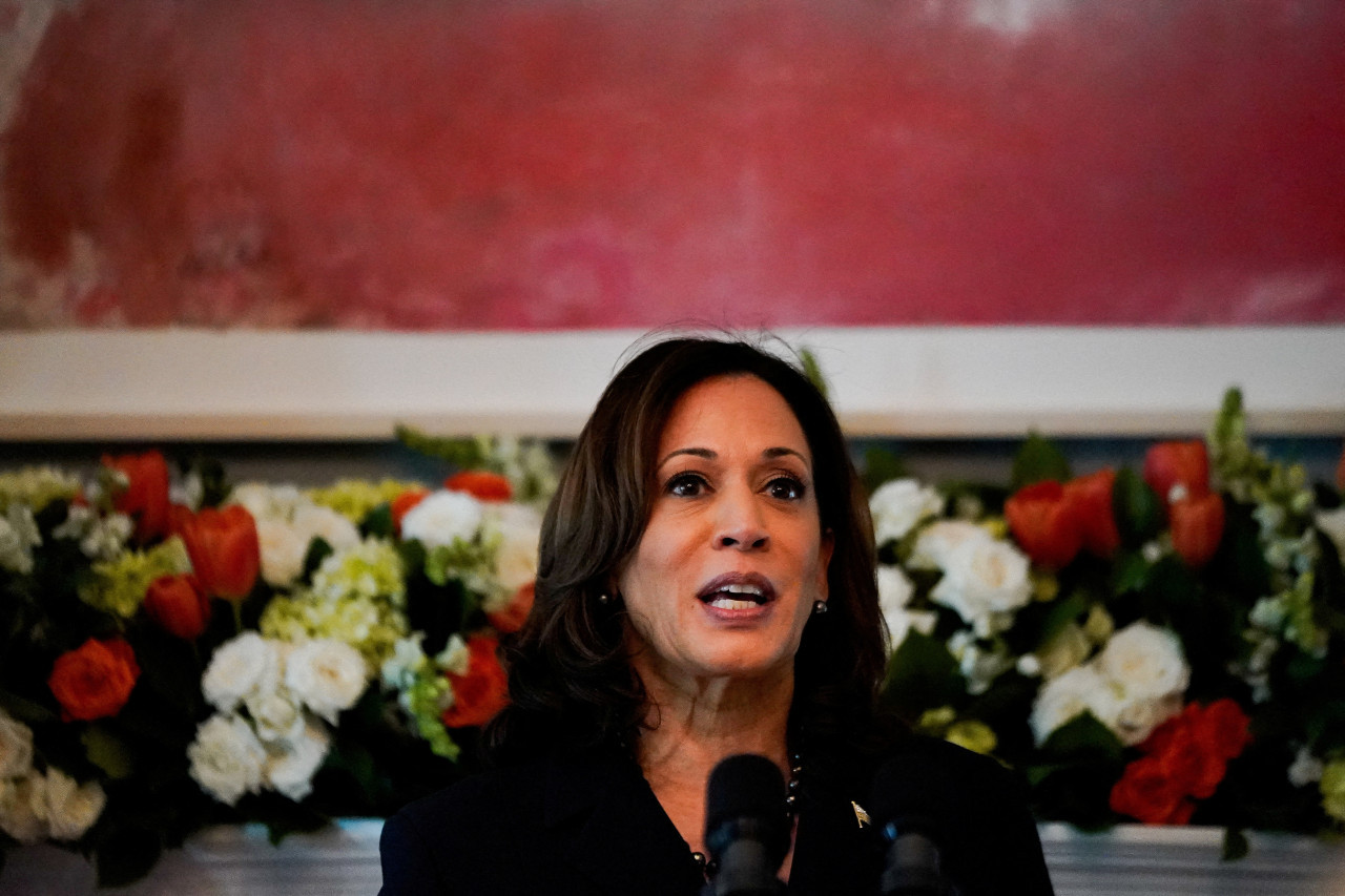 Kamala Harris, vicepresidenta de Estados Unidos. Foto: REUTERS.