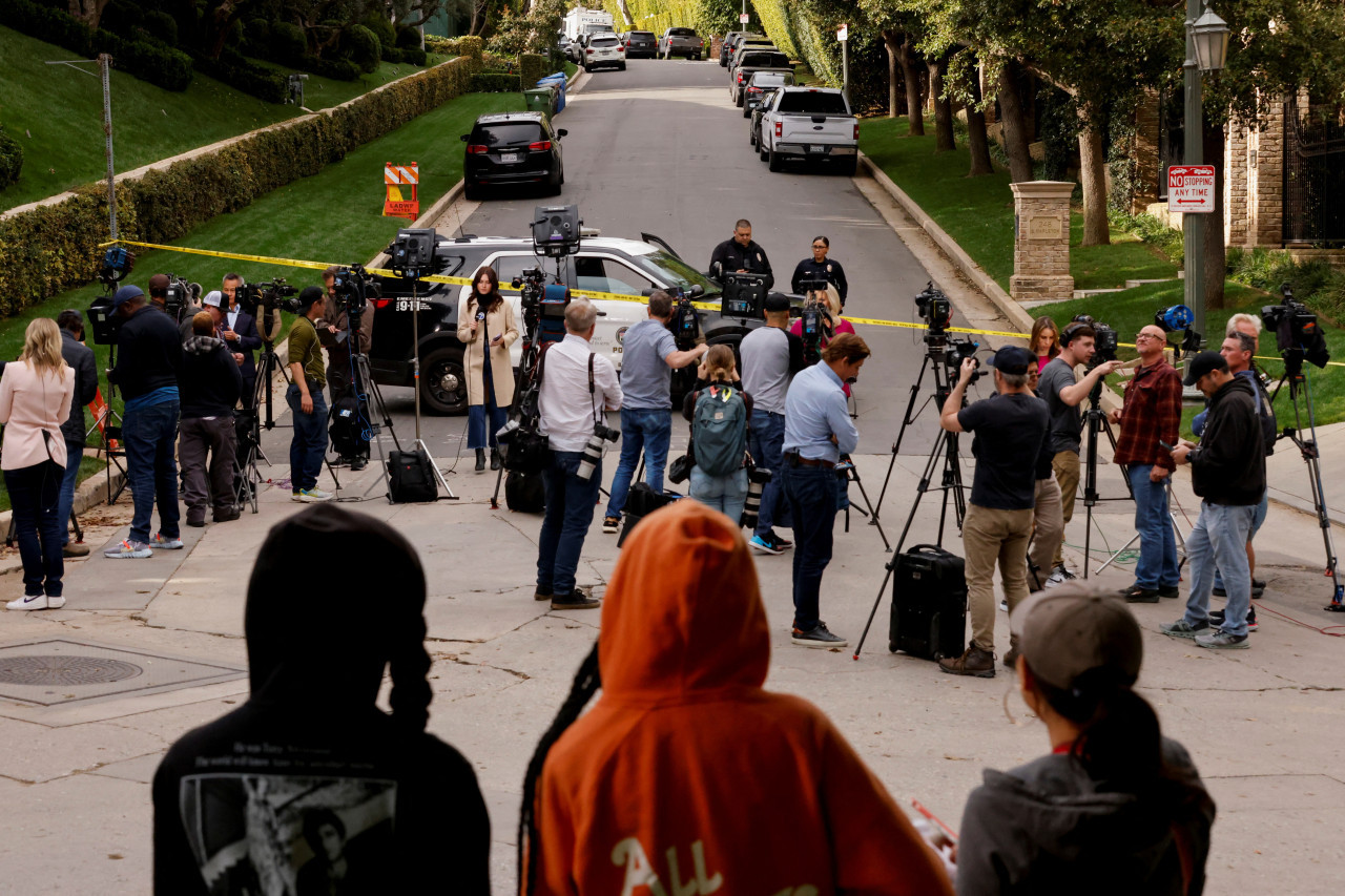 Allanan la casa del rapero Combs. Foto: Reuters.