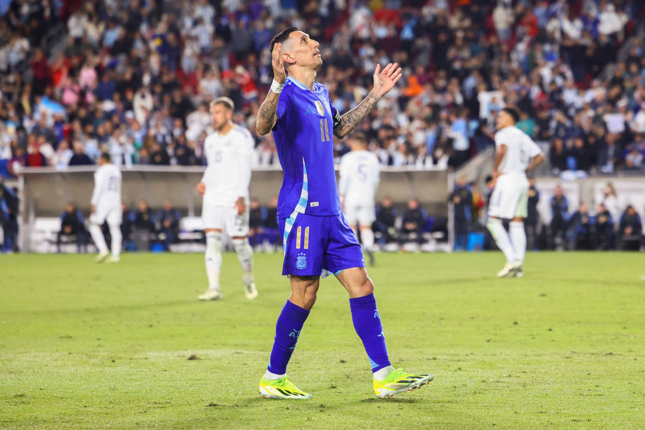 Ángel Di María, Selección Argentina. Foto: NA.