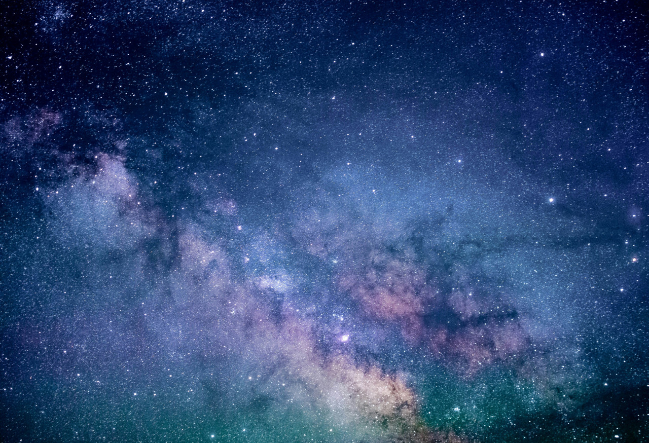 Galaxia. Foto: Unsplash.