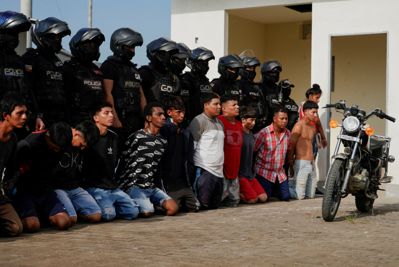 Operativos en Guayaquil. Foto: Reuters.