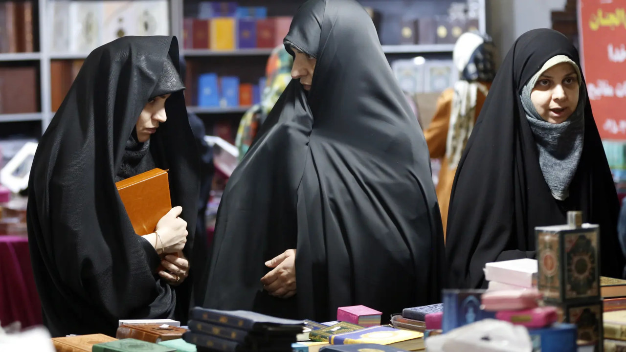 Uso de velo en Irán. Foto: EFE