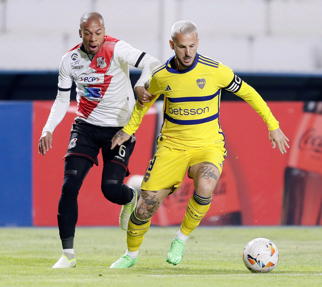 Boca vs Nacional de Potosí, Sudamericana. Foto: NA